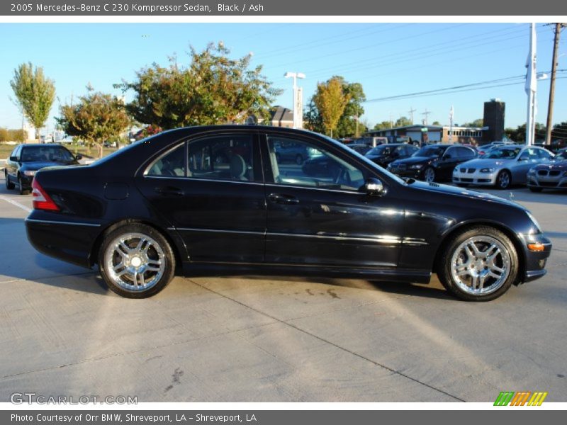 Black / Ash 2005 Mercedes-Benz C 230 Kompressor Sedan