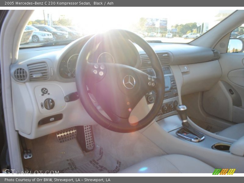 Black / Ash 2005 Mercedes-Benz C 230 Kompressor Sedan