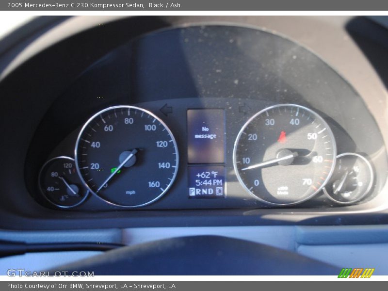 Black / Ash 2005 Mercedes-Benz C 230 Kompressor Sedan