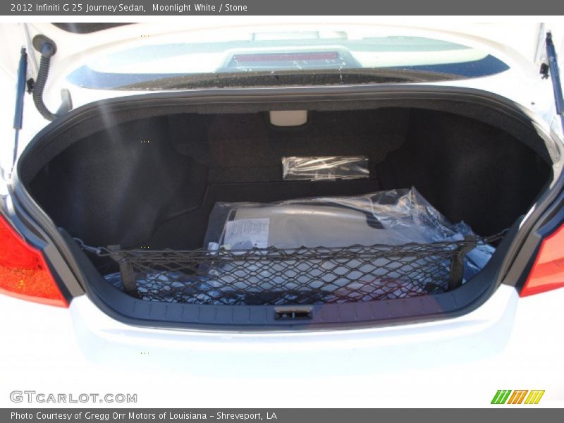 2012 G 25 Journey Sedan Trunk