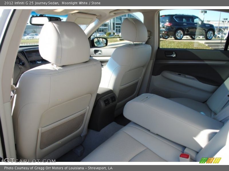  2012 G 25 Journey Sedan Stone Interior