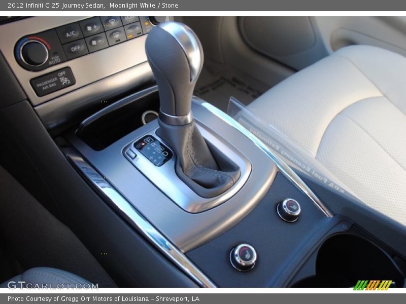  2012 G 25 Journey Sedan 7 Speed Automatic Shifter