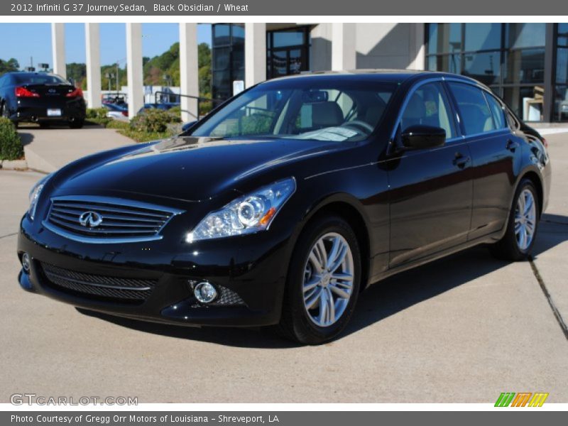 Black Obsidian / Wheat 2012 Infiniti G 37 Journey Sedan