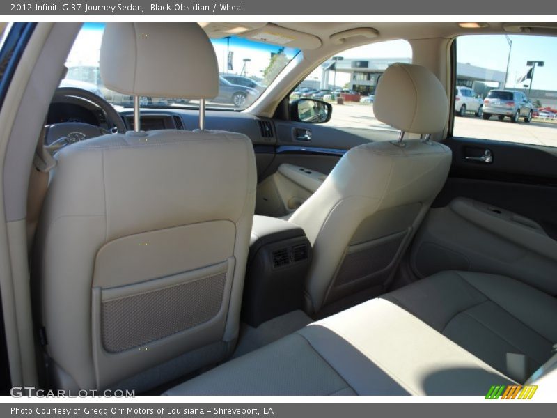 Black Obsidian / Wheat 2012 Infiniti G 37 Journey Sedan