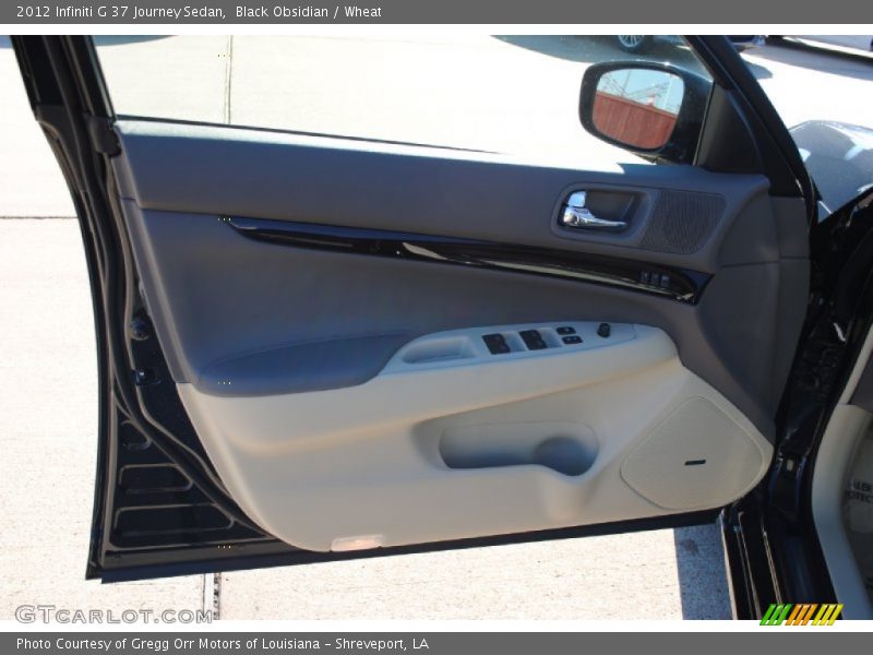 Black Obsidian / Wheat 2012 Infiniti G 37 Journey Sedan