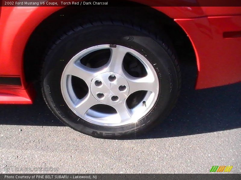 Torch Red / Dark Charcoal 2002 Ford Mustang V6 Coupe
