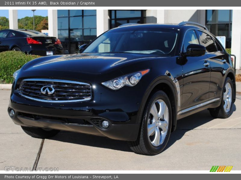 Front 3/4 View of 2011 FX 35 AWD