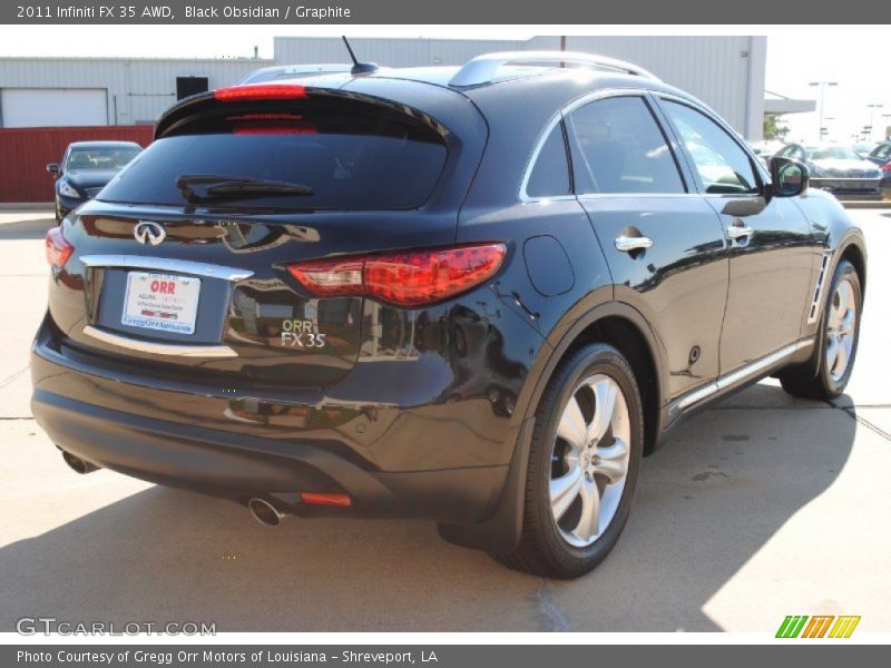 Black Obsidian / Graphite 2011 Infiniti FX 35 AWD