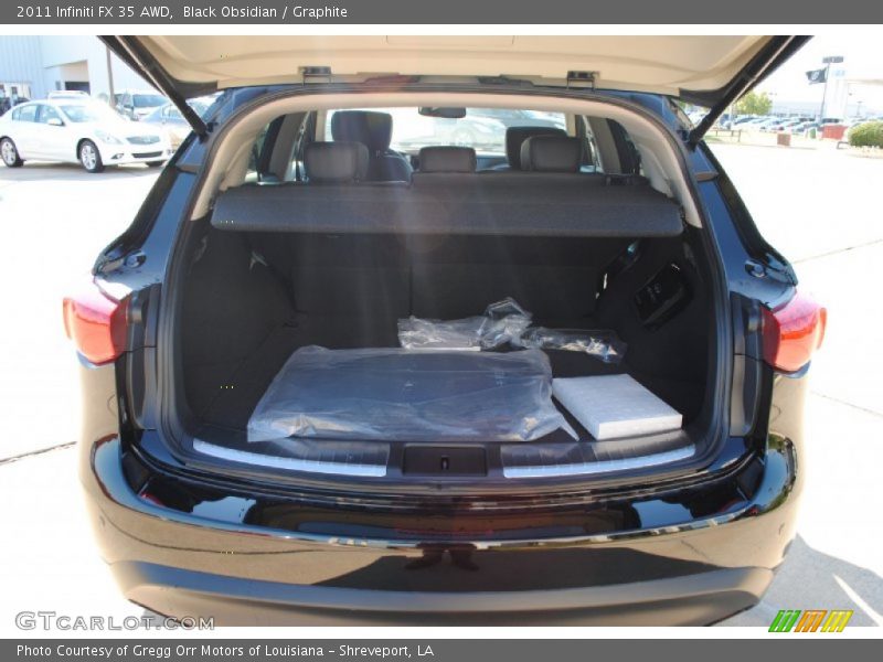  2011 FX 35 AWD Trunk