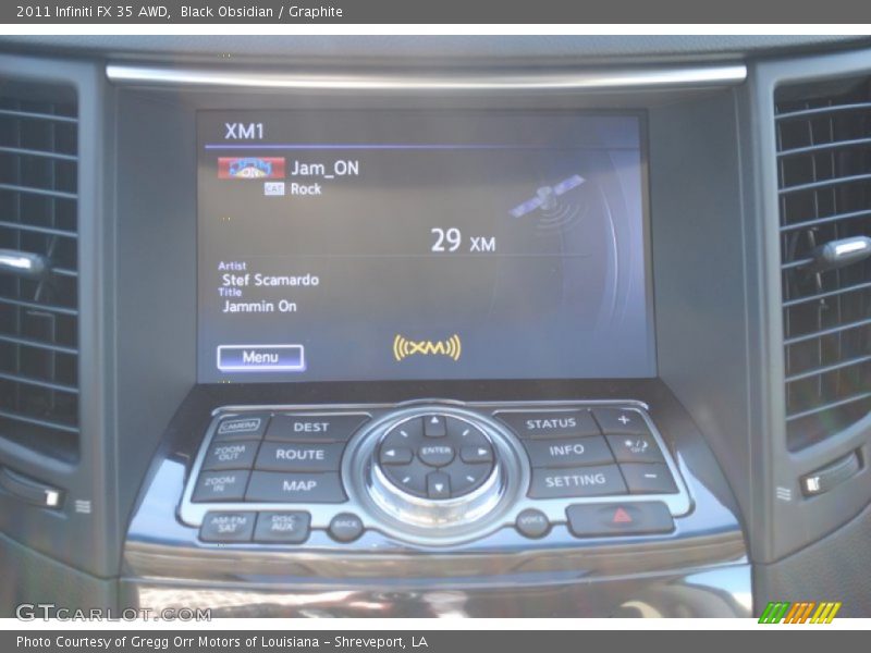 Black Obsidian / Graphite 2011 Infiniti FX 35 AWD