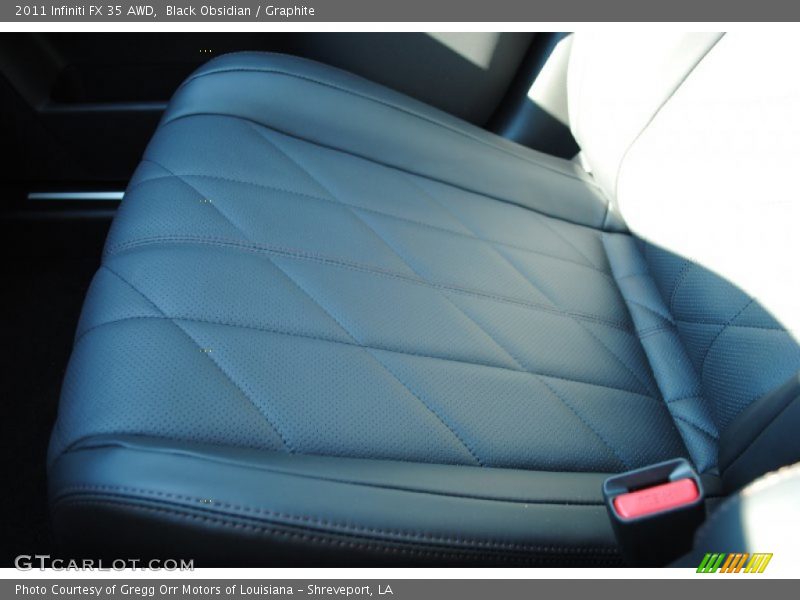  2011 FX 35 AWD Graphite Interior