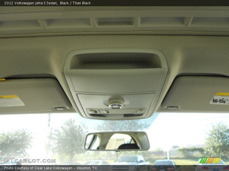Black / Titan Black 2012 Volkswagen Jetta S Sedan
