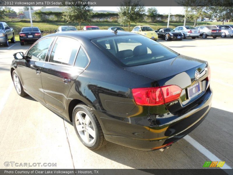 Black / Titan Black 2012 Volkswagen Jetta TDI Sedan
