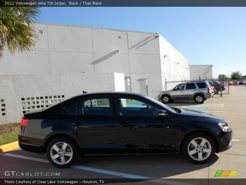 Black / Titan Black 2012 Volkswagen Jetta TDI Sedan