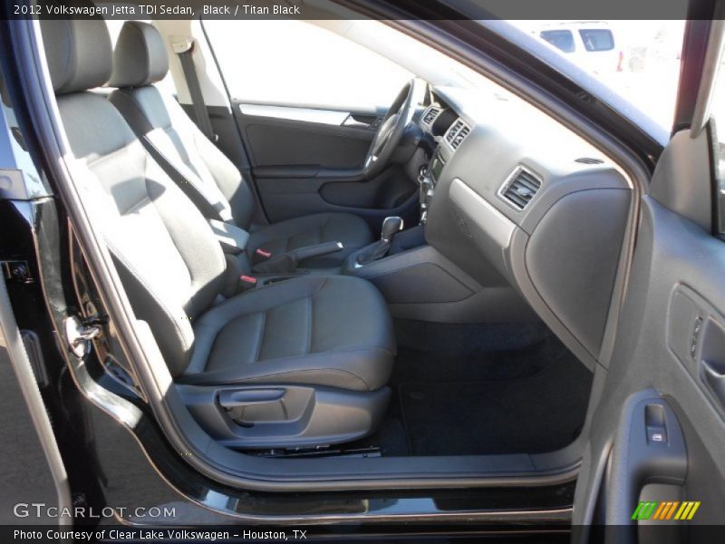 Black / Titan Black 2012 Volkswagen Jetta TDI Sedan