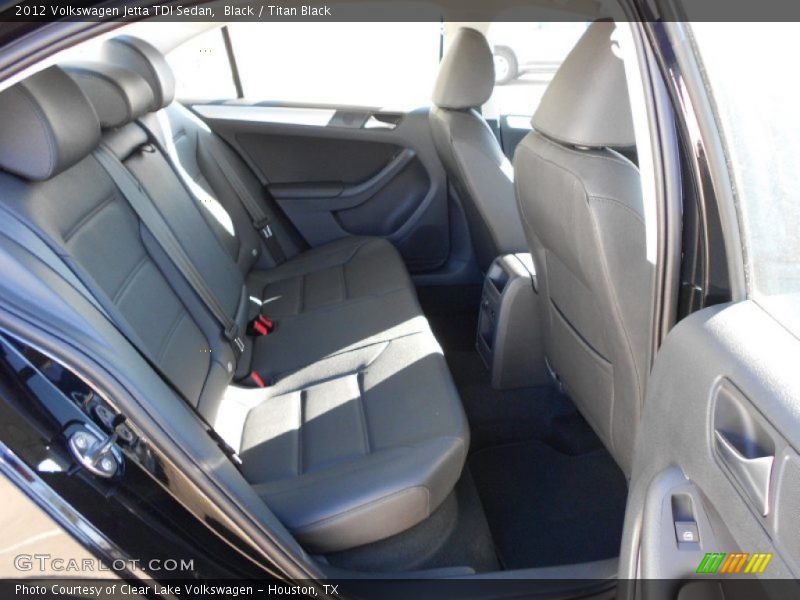 Black / Titan Black 2012 Volkswagen Jetta TDI Sedan