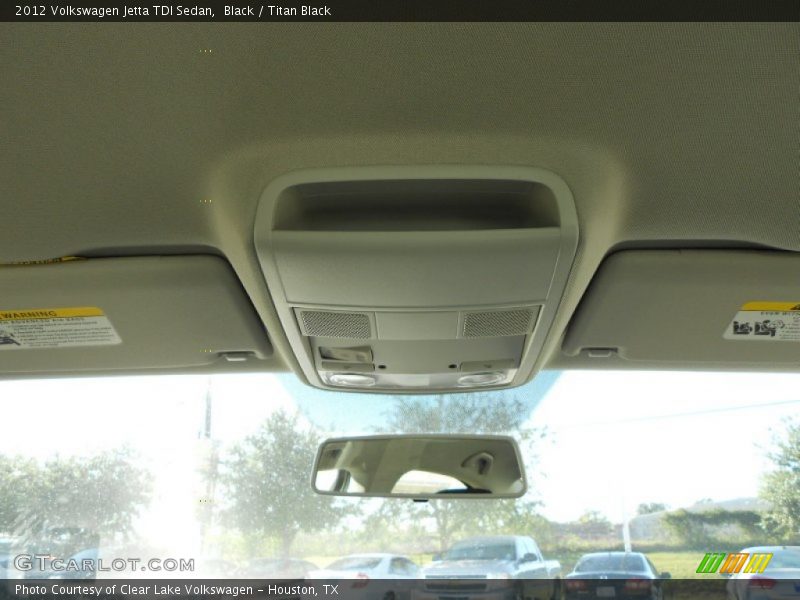 Black / Titan Black 2012 Volkswagen Jetta TDI Sedan