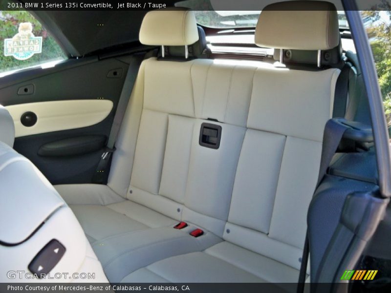  2011 1 Series 135i Convertible Taupe Interior