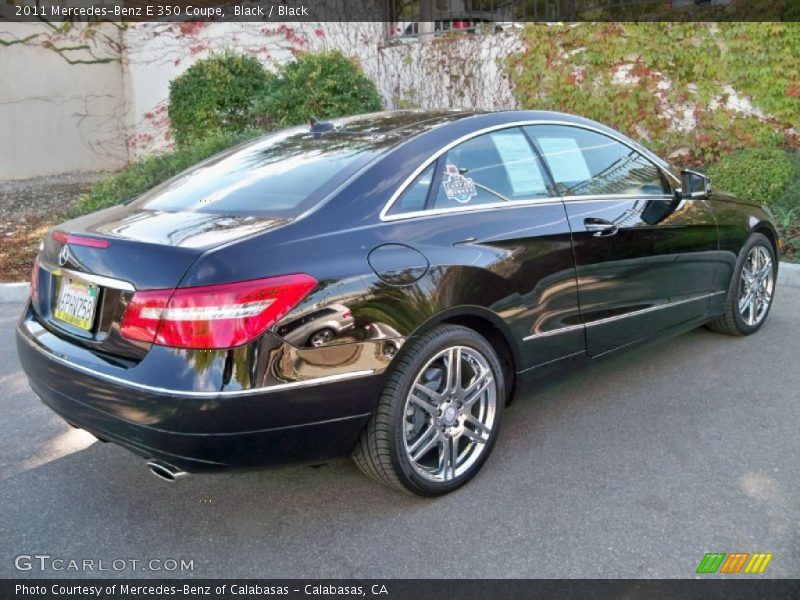 2011 E 350 Coupe Black