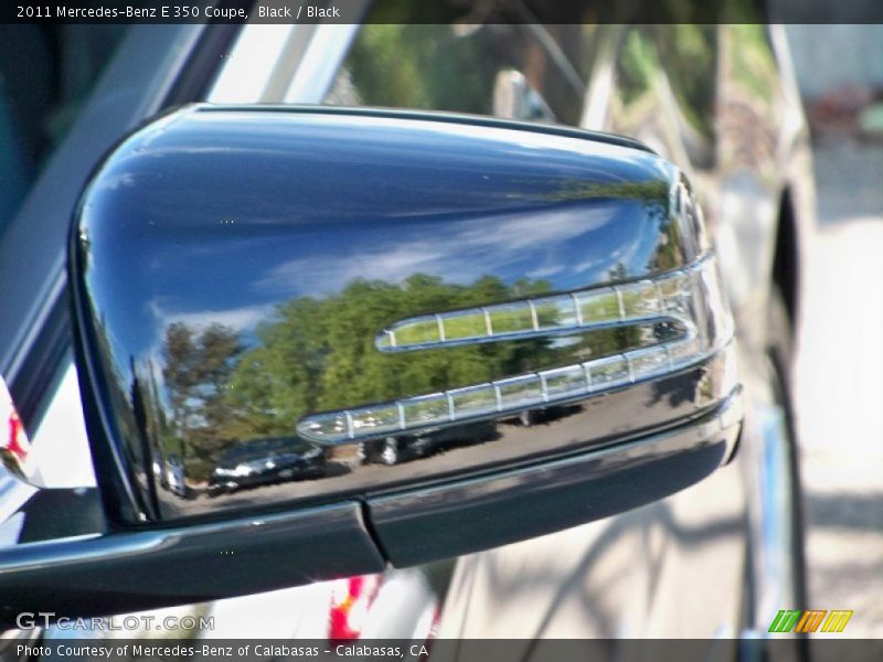 Black / Black 2011 Mercedes-Benz E 350 Coupe