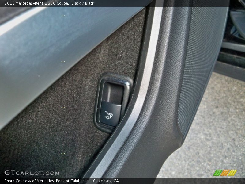 Black / Black 2011 Mercedes-Benz E 350 Coupe