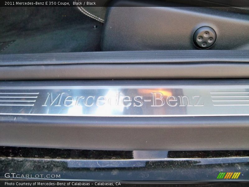 Black / Black 2011 Mercedes-Benz E 350 Coupe