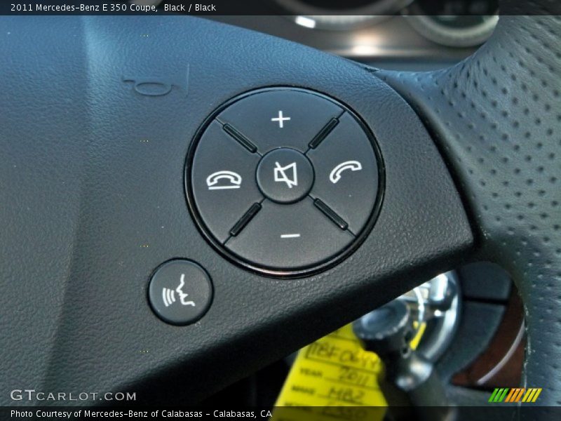 Black / Black 2011 Mercedes-Benz E 350 Coupe