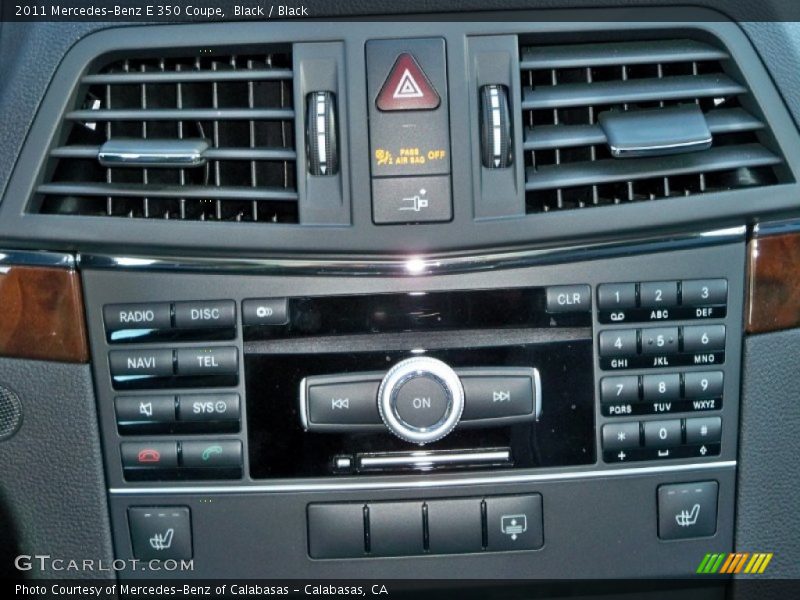 Black / Black 2011 Mercedes-Benz E 350 Coupe