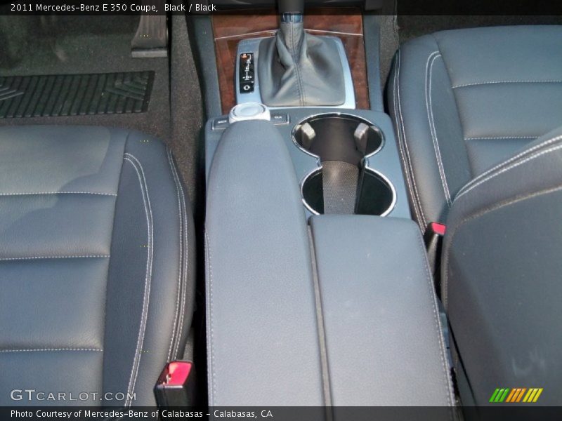 Black / Black 2011 Mercedes-Benz E 350 Coupe