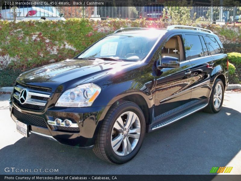 Black / Cashmere 2011 Mercedes-Benz GL 450 4Matic