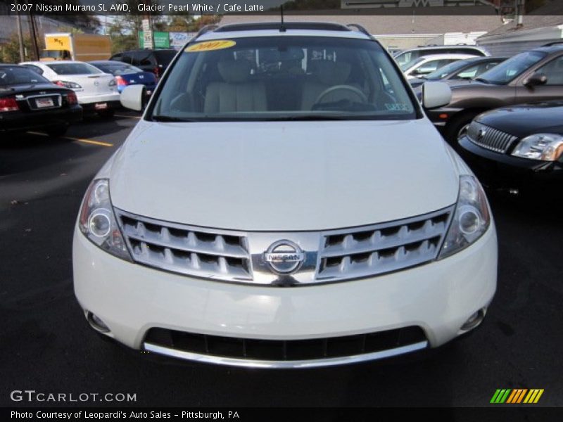 Glacier Pearl White / Cafe Latte 2007 Nissan Murano SL AWD
