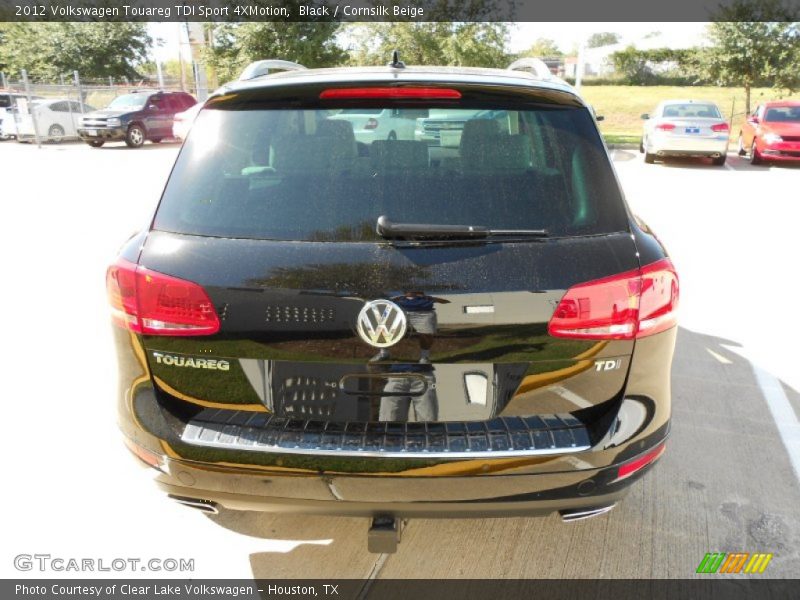 Black / Cornsilk Beige 2012 Volkswagen Touareg TDI Sport 4XMotion