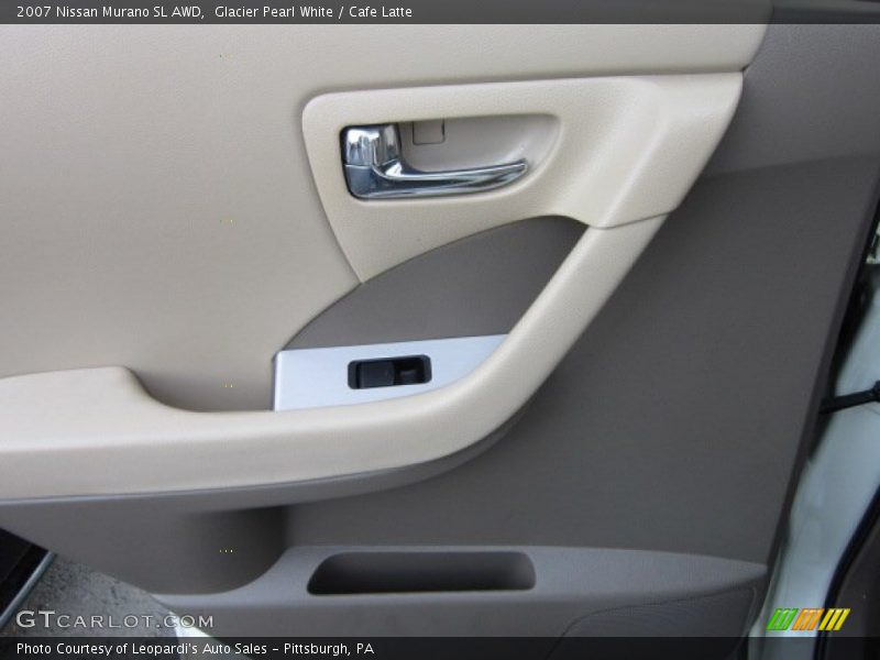 Glacier Pearl White / Cafe Latte 2007 Nissan Murano SL AWD
