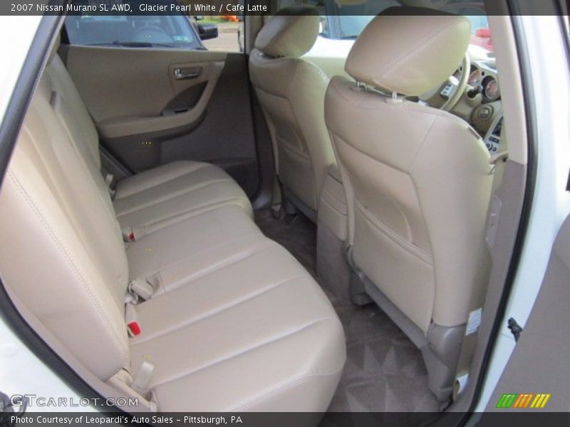 Glacier Pearl White / Cafe Latte 2007 Nissan Murano SL AWD
