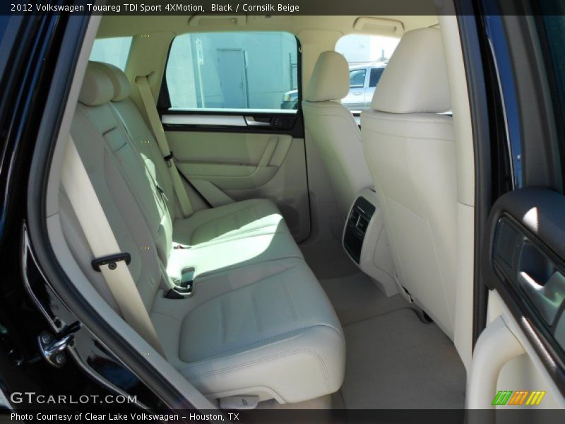 Black / Cornsilk Beige 2012 Volkswagen Touareg TDI Sport 4XMotion