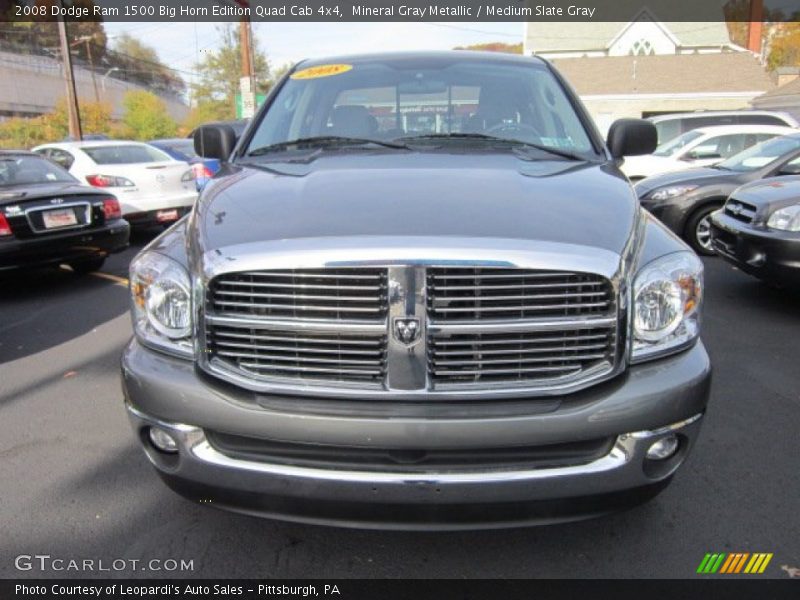 Mineral Gray Metallic / Medium Slate Gray 2008 Dodge Ram 1500 Big Horn Edition Quad Cab 4x4