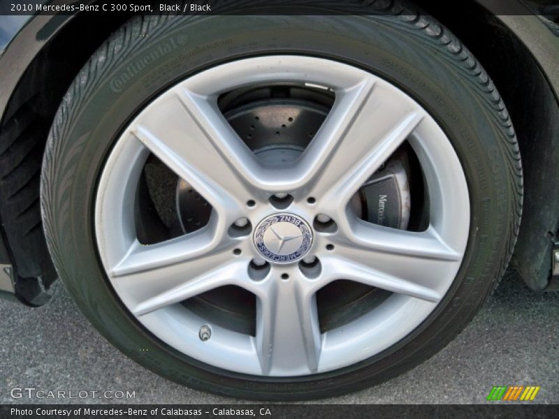 Black / Black 2010 Mercedes-Benz C 300 Sport