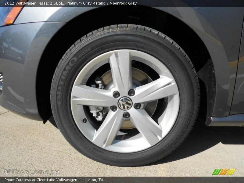  2012 Passat 2.5L SE Wheel