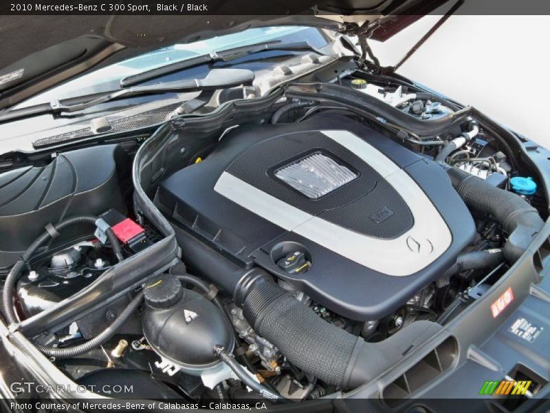 Black / Black 2010 Mercedes-Benz C 300 Sport