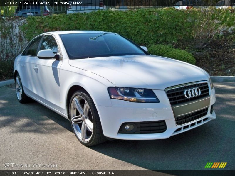 Front 3/4 View of 2010 A4 2.0T Sedan