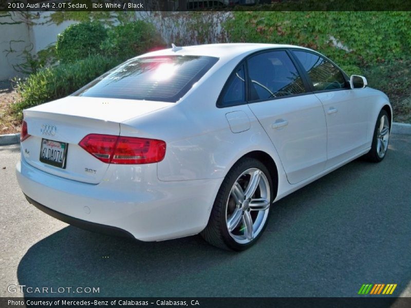Ibis White / Black 2010 Audi A4 2.0T Sedan