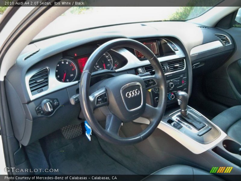 Dashboard of 2010 A4 2.0T Sedan
