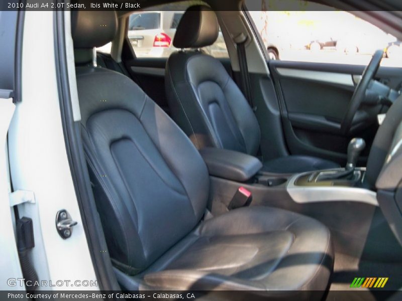  2010 A4 2.0T Sedan Black Interior