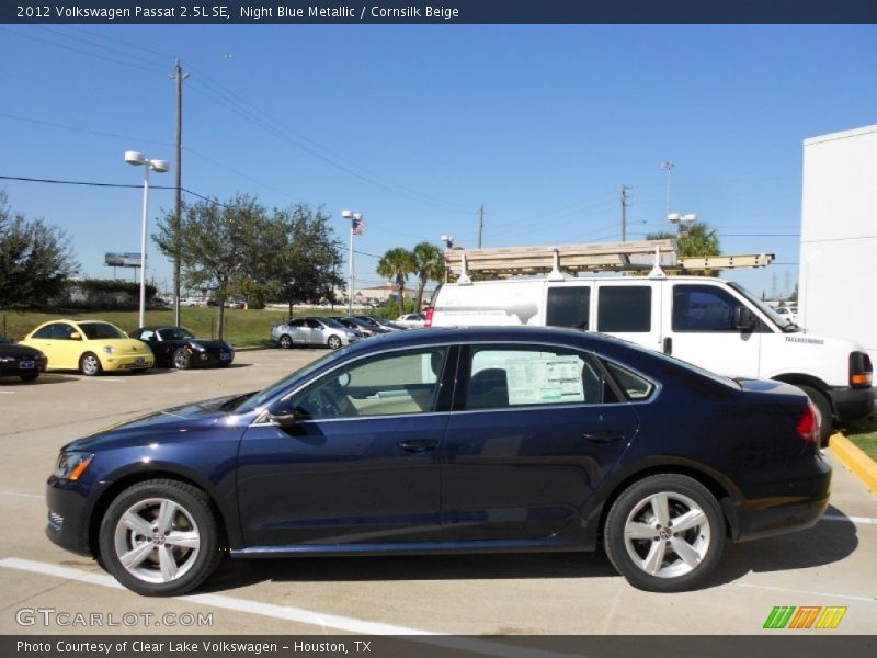  2012 Passat 2.5L SE Night Blue Metallic