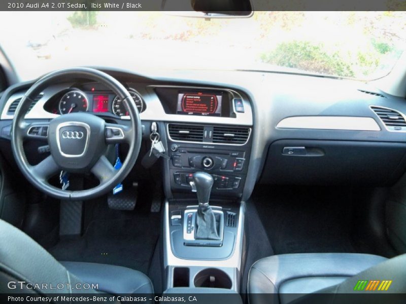 Ibis White / Black 2010 Audi A4 2.0T Sedan