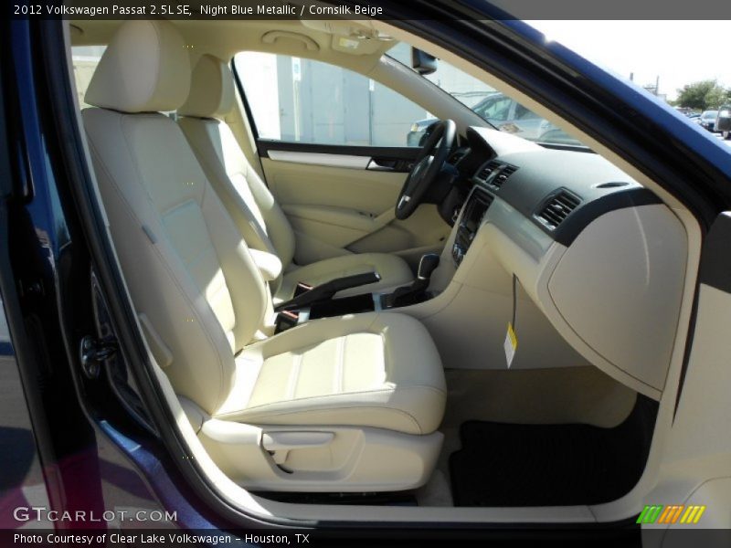  2012 Passat 2.5L SE Cornsilk Beige Interior