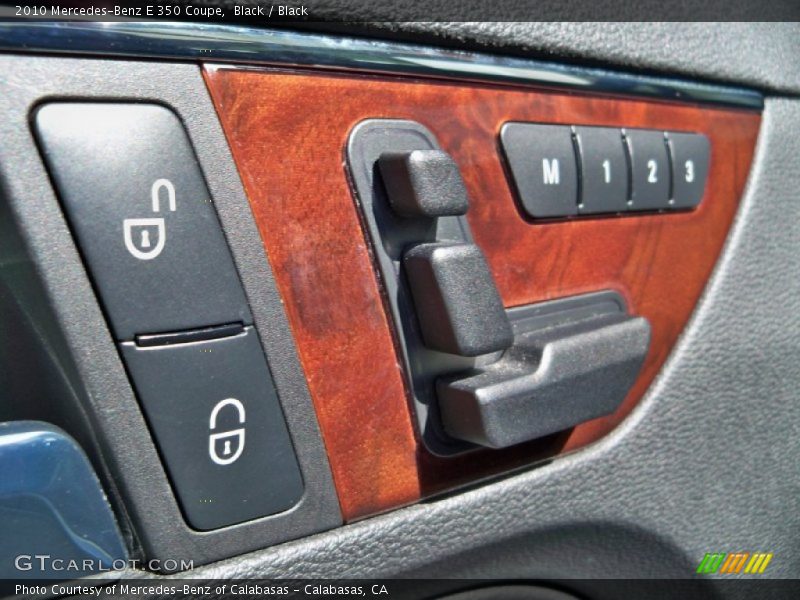 Black / Black 2010 Mercedes-Benz E 350 Coupe