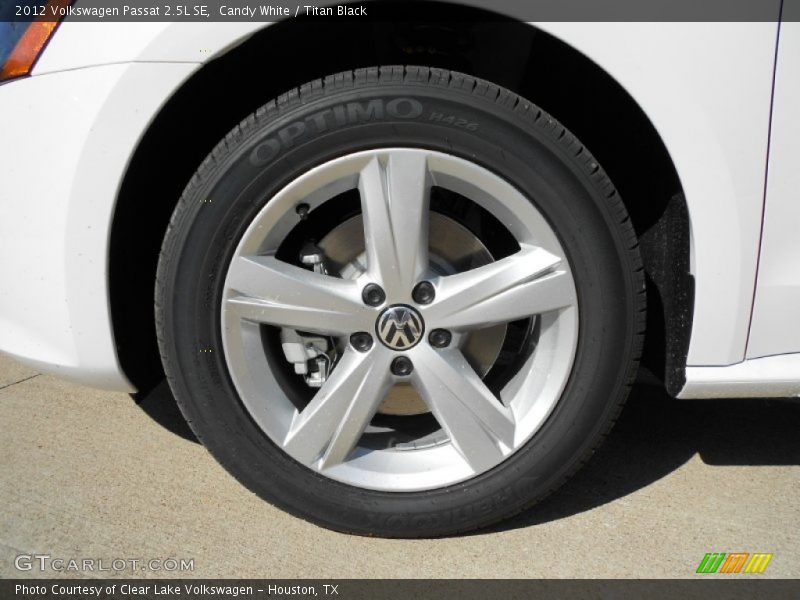  2012 Passat 2.5L SE Wheel