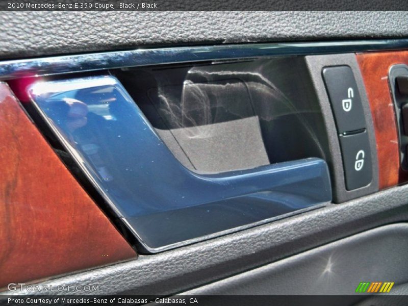 Black / Black 2010 Mercedes-Benz E 350 Coupe