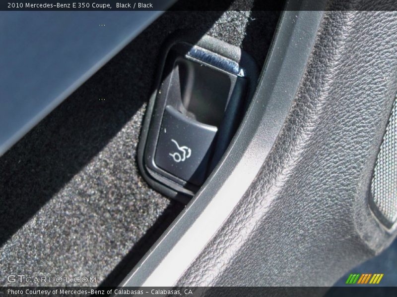 Black / Black 2010 Mercedes-Benz E 350 Coupe